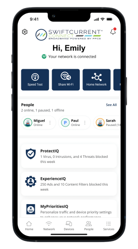 The new SwiftCurrent Connect 3.0 Network Control and Management App - Free for SwiftCurrent Connect Customers!